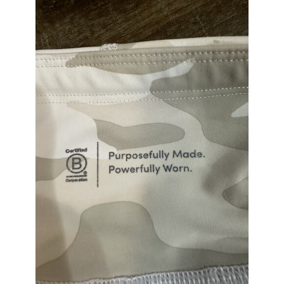 ATHLETA Camo Contender 7/8 Tights Cream White Women’s Size XS Athletic Active - Picture 5 of 16